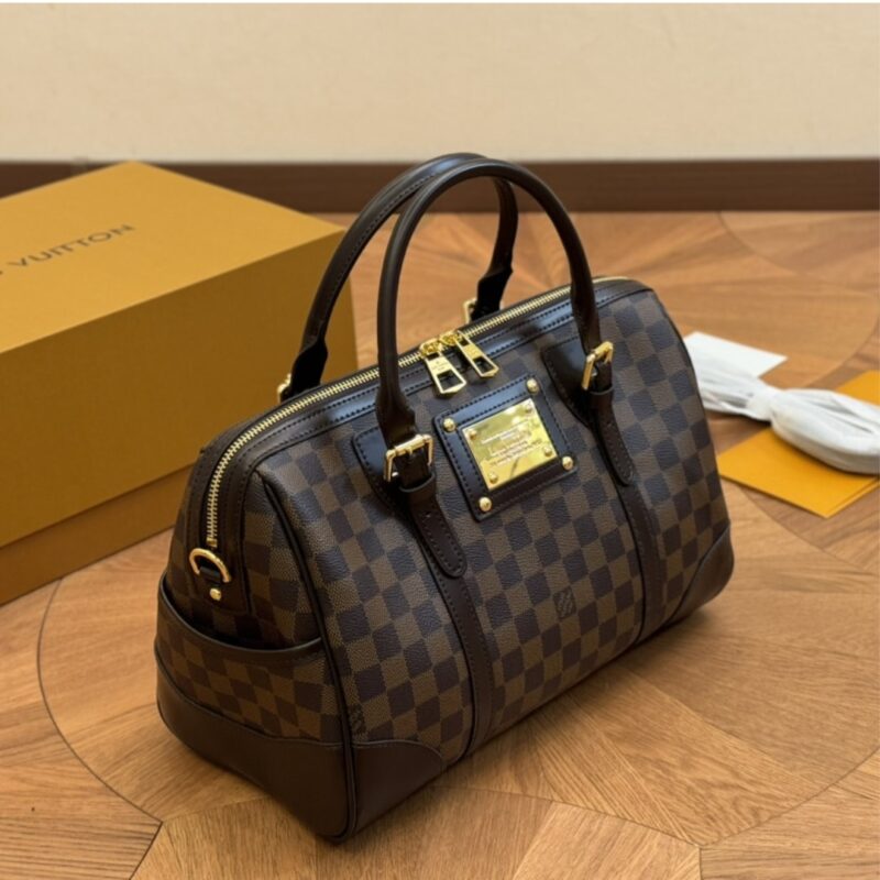 Alternative view of Louis Vuitton Berkeley Damier Ebene Canvas Brown 32Cm