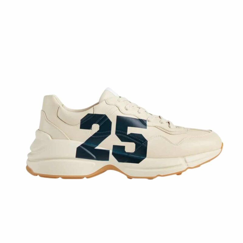 Gucci Rhyton Sneaker With ’25’ 663339 2Sh00 9522