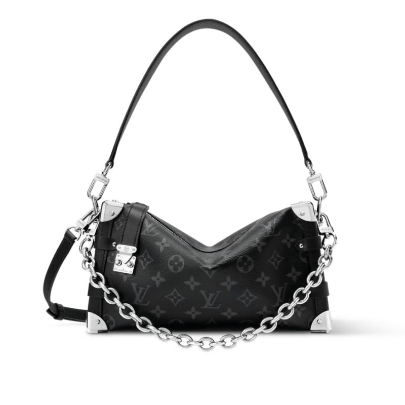 Louis Vuitton Side Trunk MM East West Monogram Eclipse 28Cm M26226