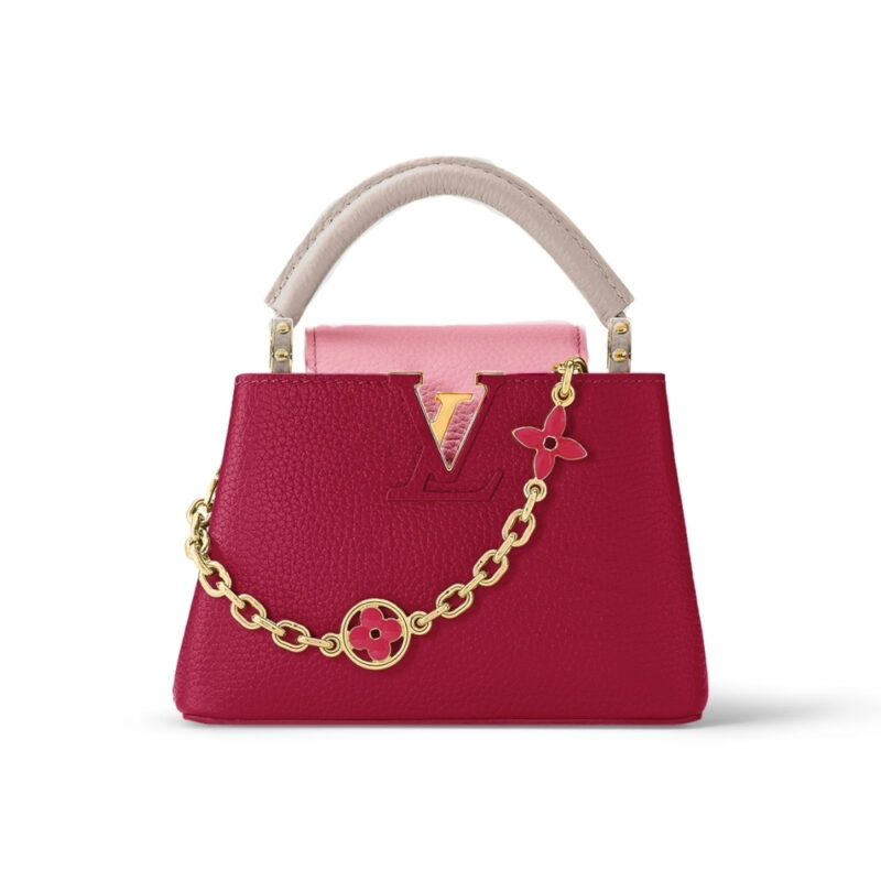 Louis Vuitton Capucines BB Bag Dark Pink 27Cm M20845
