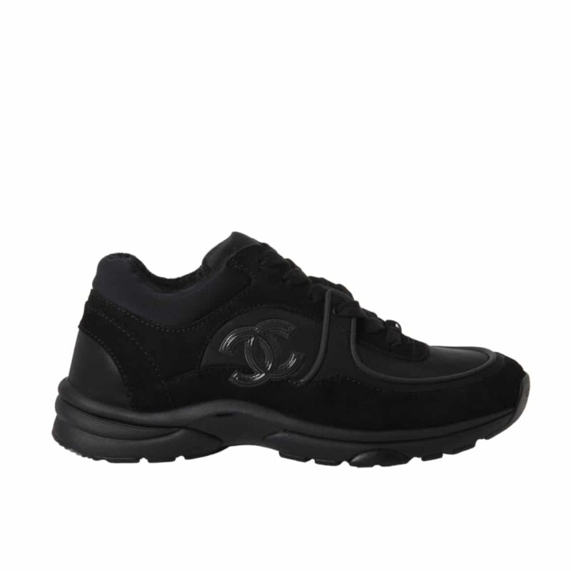 Chanel Cc Sneaker Black G34360 Y53536 94305