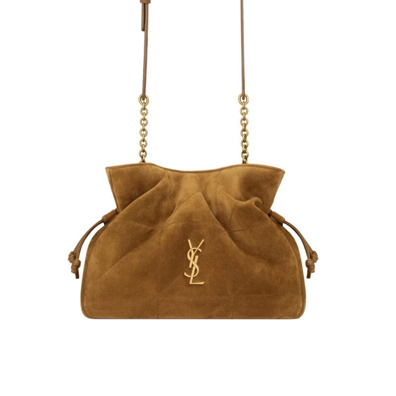 Saint Laurent Jamie Shoulder Pouch In Caramel Cognac 26Cm 8627121U8P72916