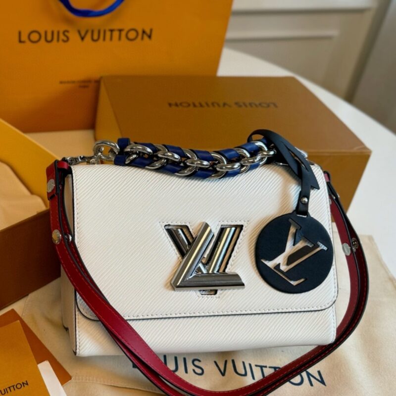Alternative view of Louis Vuitton Twist MM Limited Edition Bag In White 23Cm