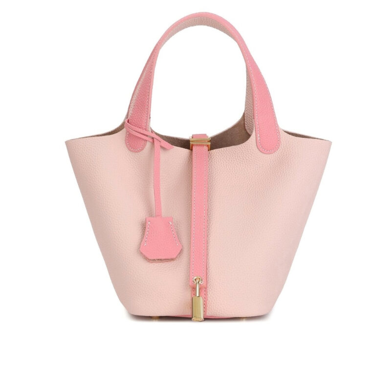 Hermes Picotin Lock 18 Pocket Bag Light Pink 18Cm