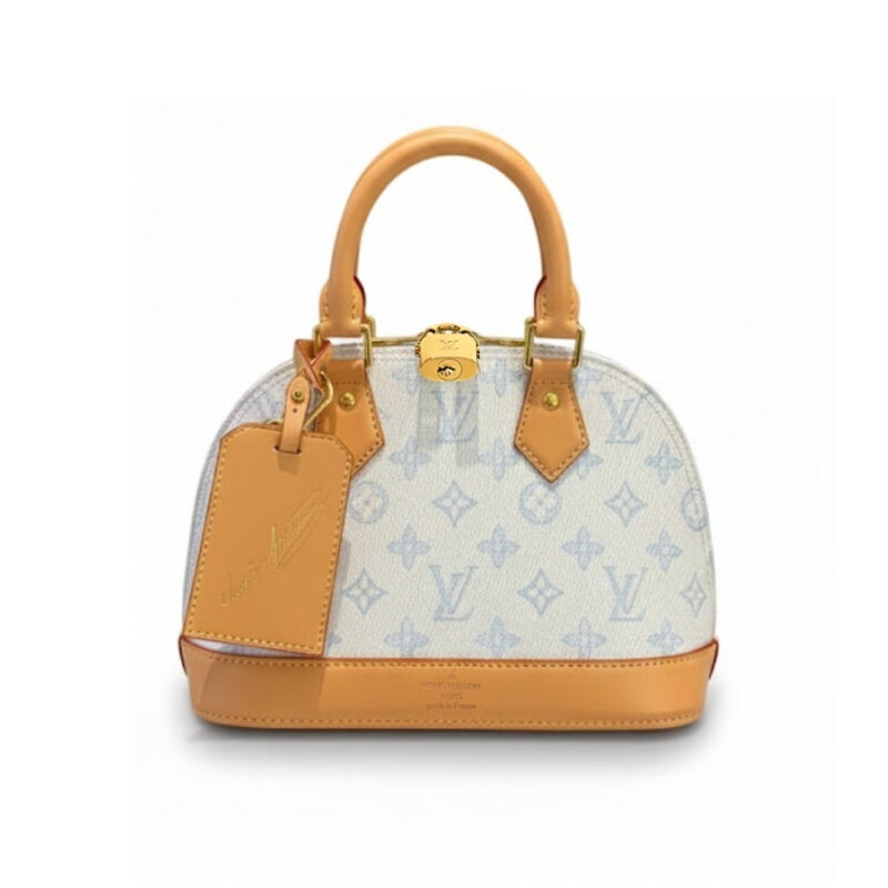 Louis Vuitton Alma BB Monogram Origine Bleu Courrier 24Cm M27526