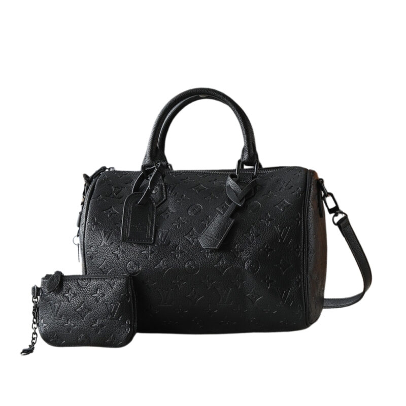 Louis Vuitton Speedy P9 Bandoulière Ultra Black 26Cm
