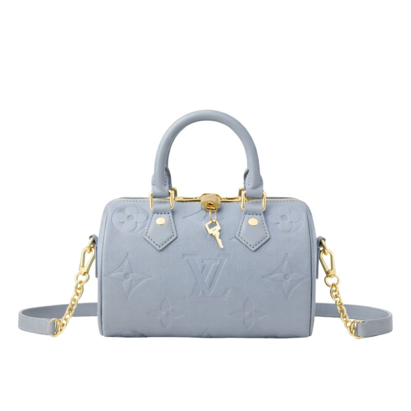 Louis Vuitton Speedy Bandoulière 20 Bag Light Blue 20Cm