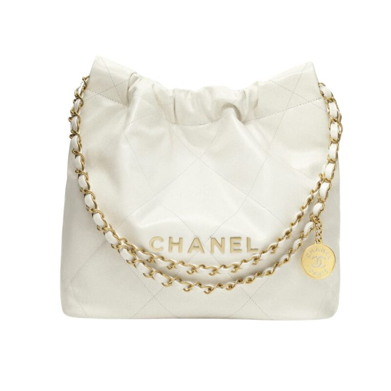 Chanel 22 Small Handbag White 36Cm AS3260 B09859 10601