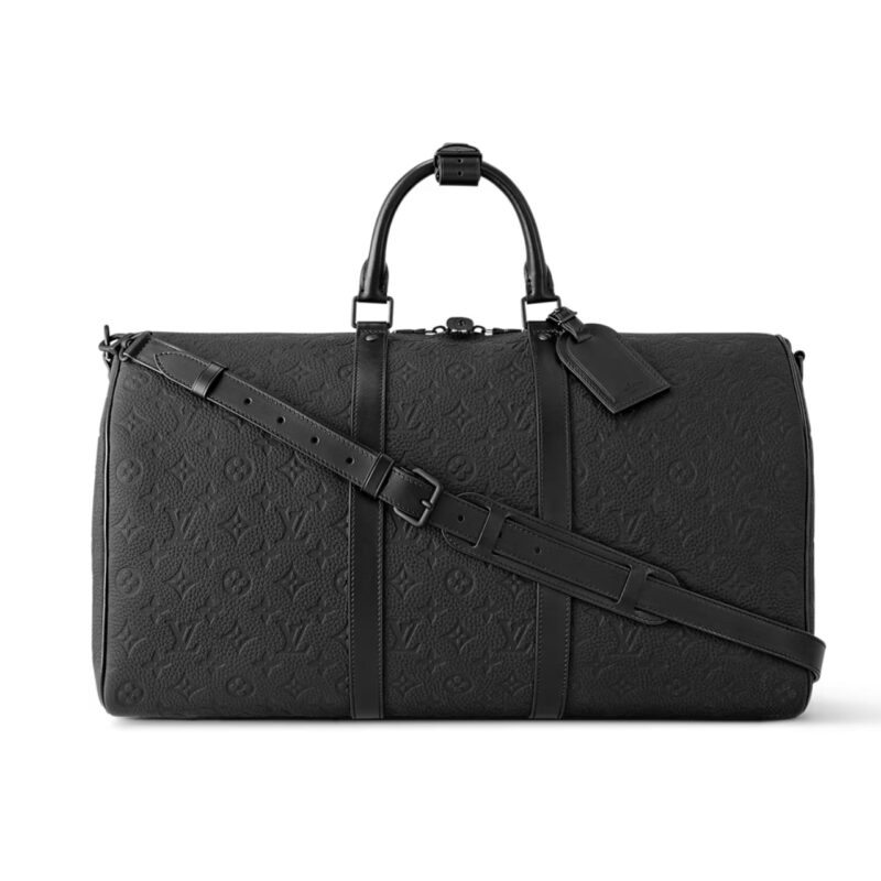Louis Vuitton Keepall Bandoulière Black 50Cm M59025