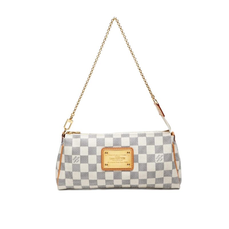 Louis Vuitton Eva Clutch In Damier Azur 25Cm