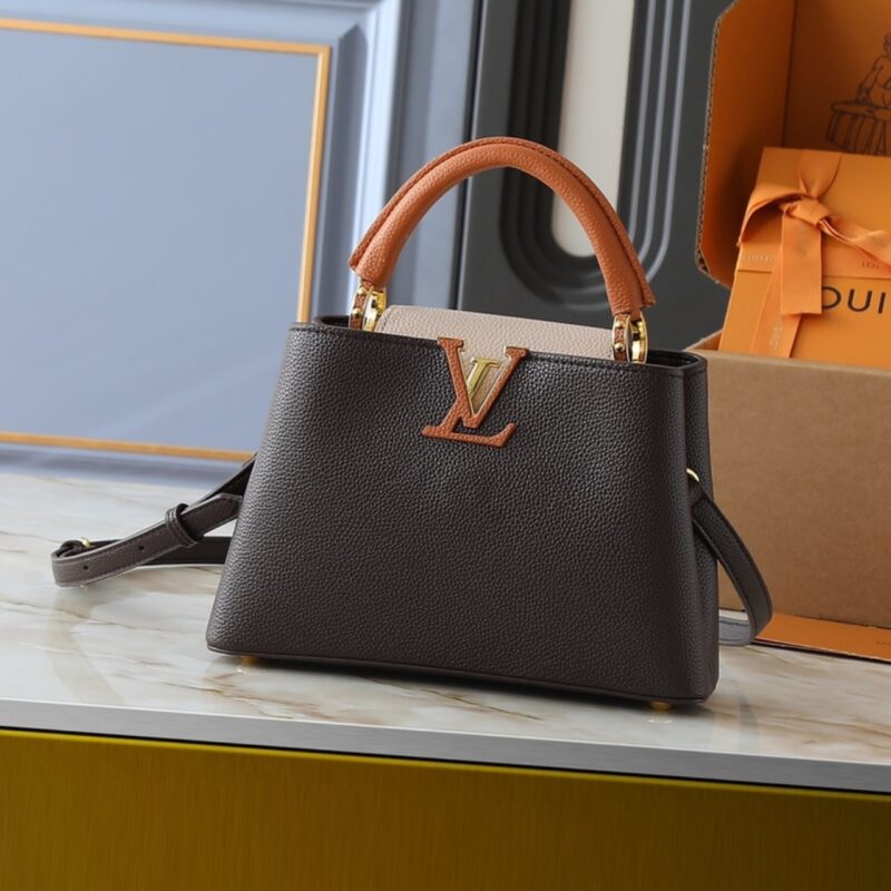 Alternative view of Louis Vuitton Capucines BB Bag Brown 27Cm M20581