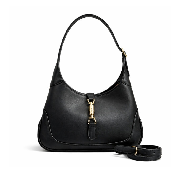 Gucci Jackie 1961 Medium Shoulder Bag Black 31Cm 863136 AAGDJ 1000