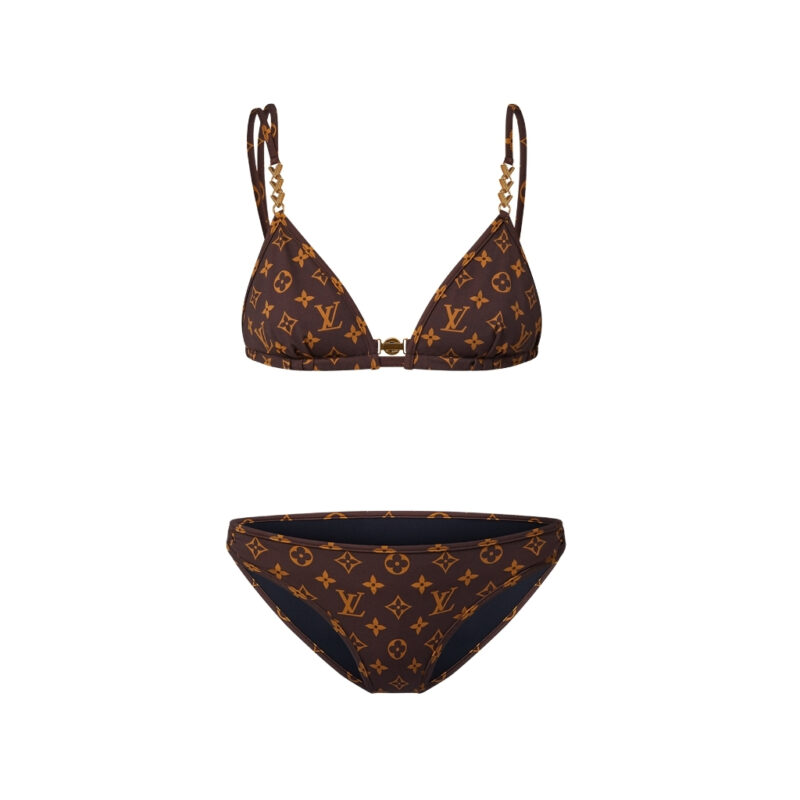 Louis Vuitton Monogram Bikini Set Brown 1AC6AU