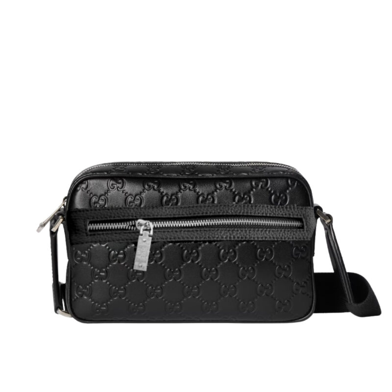 Gucci Gg Emblem Small Crossbody Bag Black 27Cm 850242 Aafom 1053