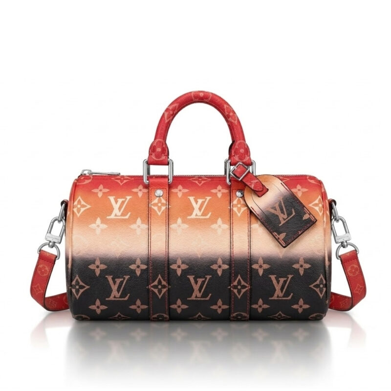 Louis Vuitton Keepall Bandoulière 25 Orange 25Cm M28074
