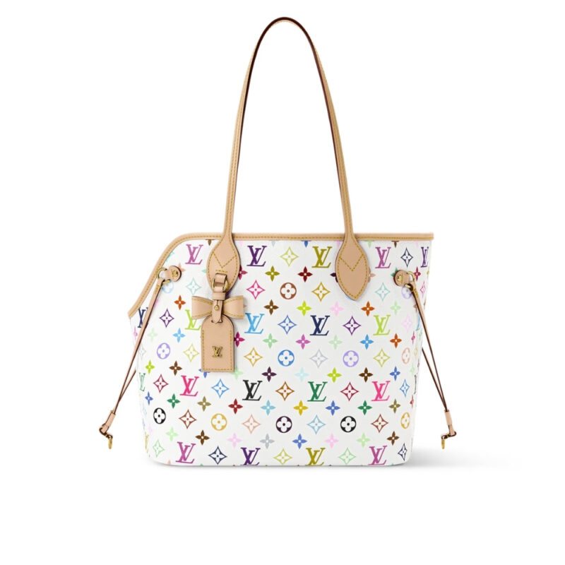 Louis Vuitton X Takashi Murakami Neverwoof Multicolor White 31Cm M27839