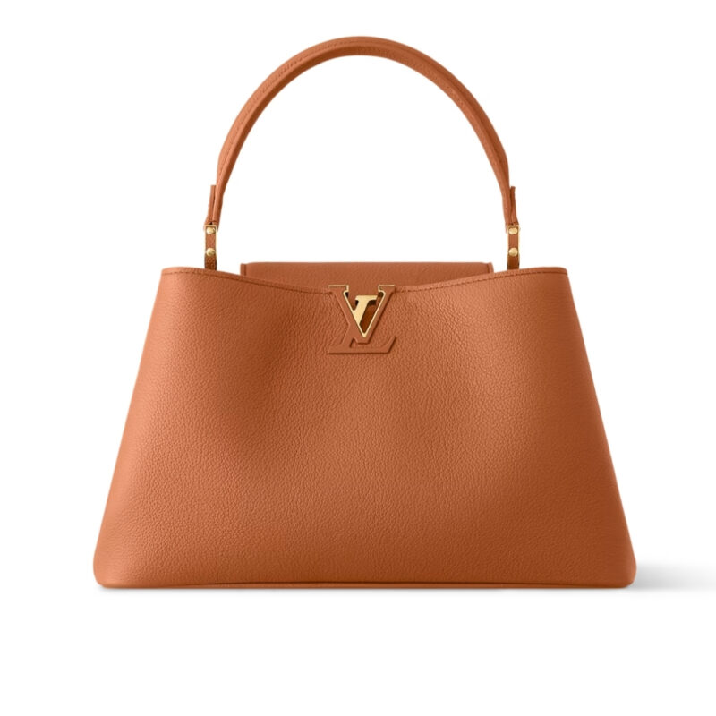 Louis Vuitton Capucines MM Souple Cognac 33Cm M14371