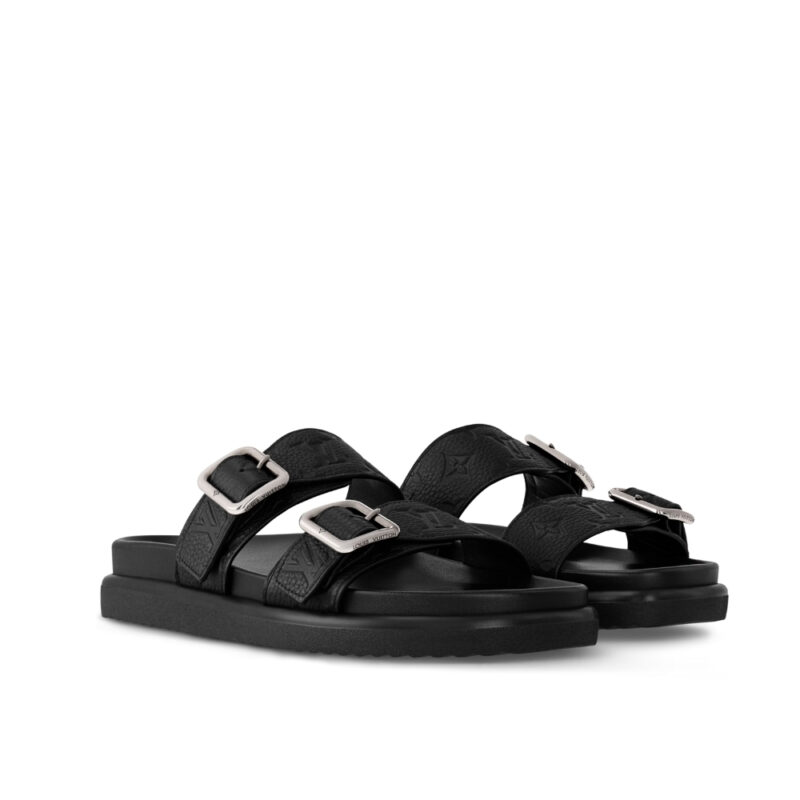 Louis Vuitton LV Venice Mule Black 1AHSJC