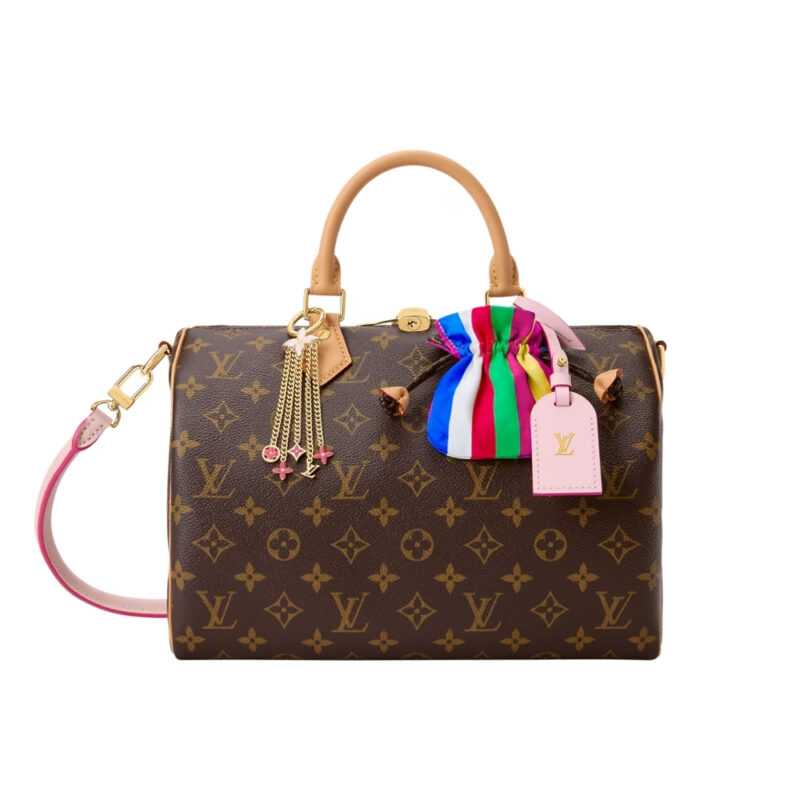 Louis Vuitton Speedy Soft 30 Monogram Canvas Brown 30Cm M26498