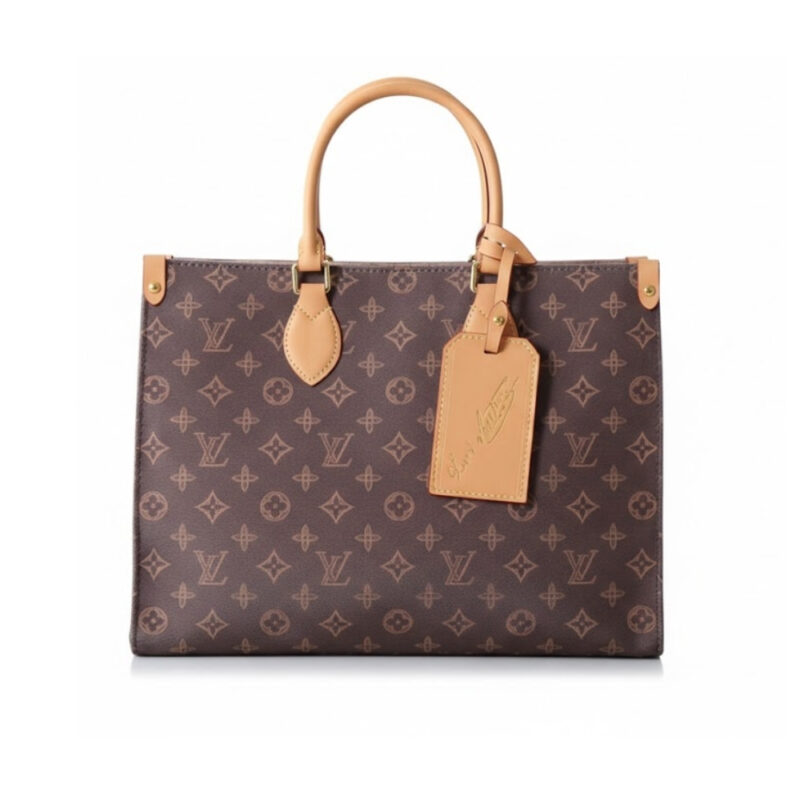 Louis Vuitton Onthego MM Monogram Origine Ebène 35Cm