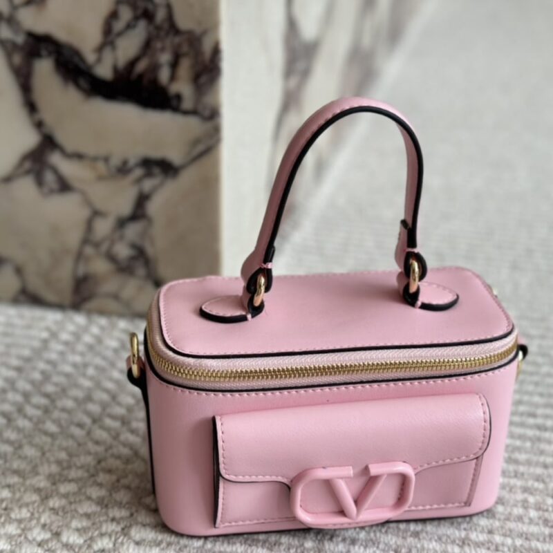 Alternative view of Valentino Mini Garavani Locò Handbag In Pink 22Cm 4W2P0Z86Nht Zqq