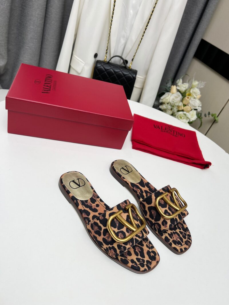 Alternative view of Valentino Garavani Leopard Print Buckle Sandals 3W2S0Bd5Rqy 09J