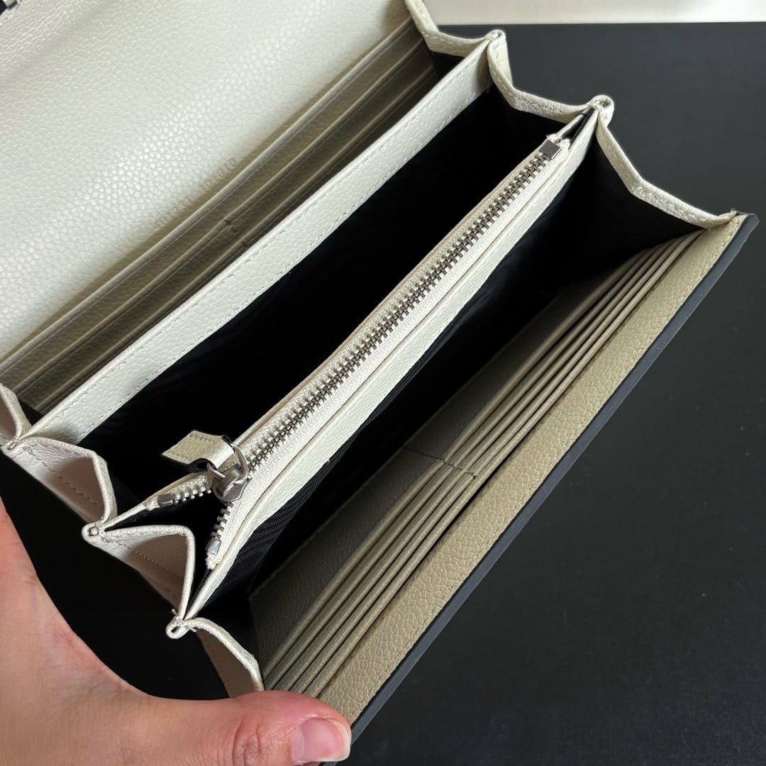 Gucci Dionysus Wallet On Chain White Leather 20Cm 401231 CAOGM 9174 - Image 9