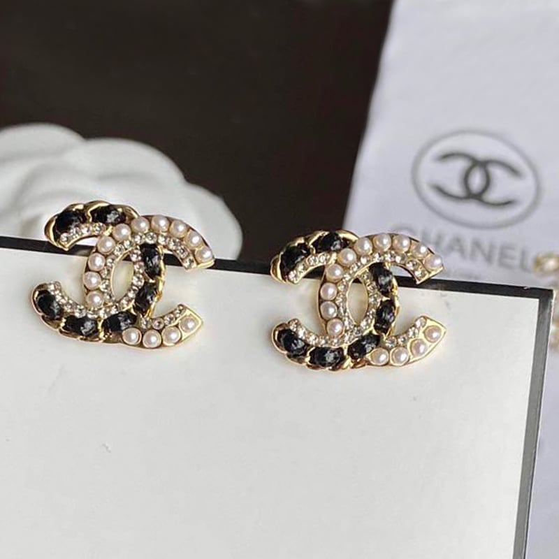 Alternative view of Chanel Cc Earrings
