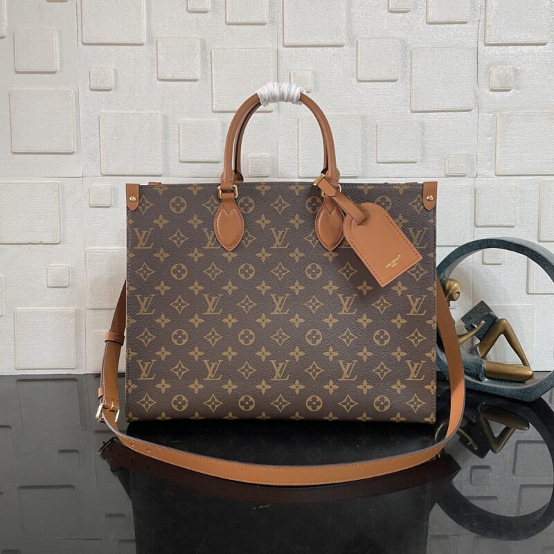 Alternative view of [Super Vip 1:1] Louis Vuitton Onthego Organizer Brown 37Cm M14235