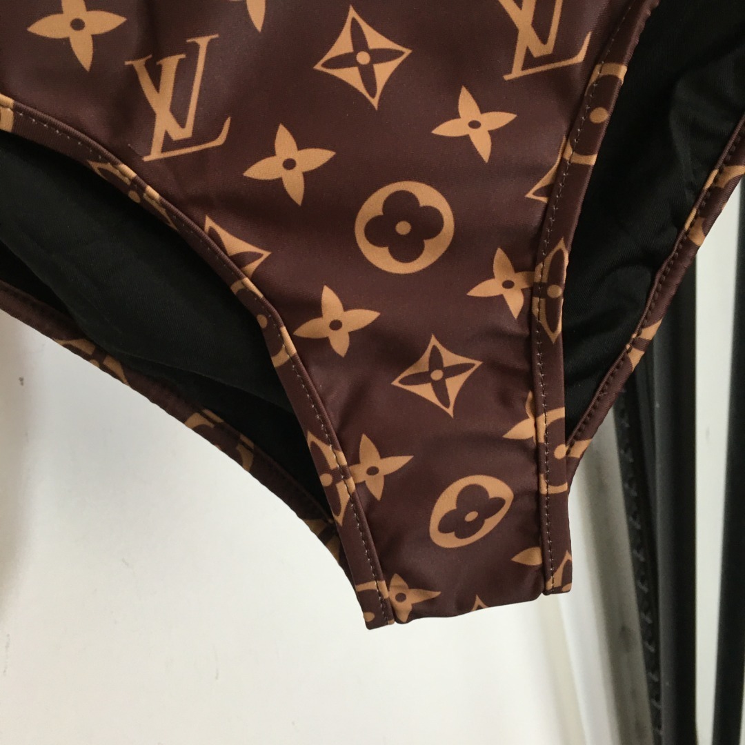 Louis Vuitton Monogram Bikini Set Brown 1AC6AU - Image 8
