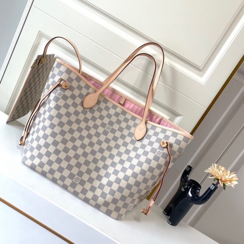 Alternative view of Louis Vuitton Neverfull MM Rose Pink 31Cm N41605