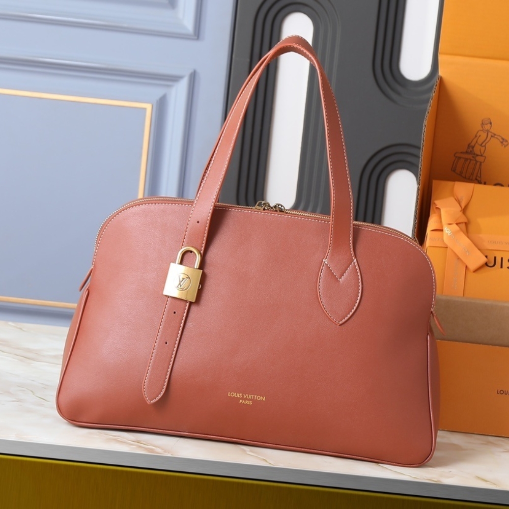 Louis Vuitton Low Key Duffle Tote Cognac 43Cm M26688 - Image 2