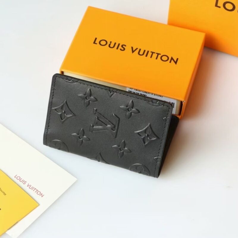 Alternative view of Louis Vuitton Pocket Organizer Wallet Black 11Cm