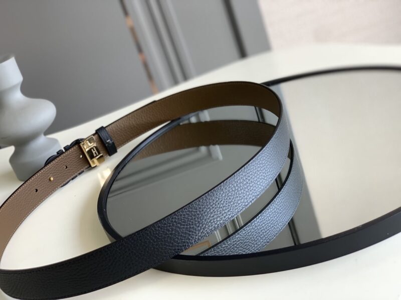 Alternative view of Salvatore Ferragamo Reversible And Gancini Belt Black 3.5Cm