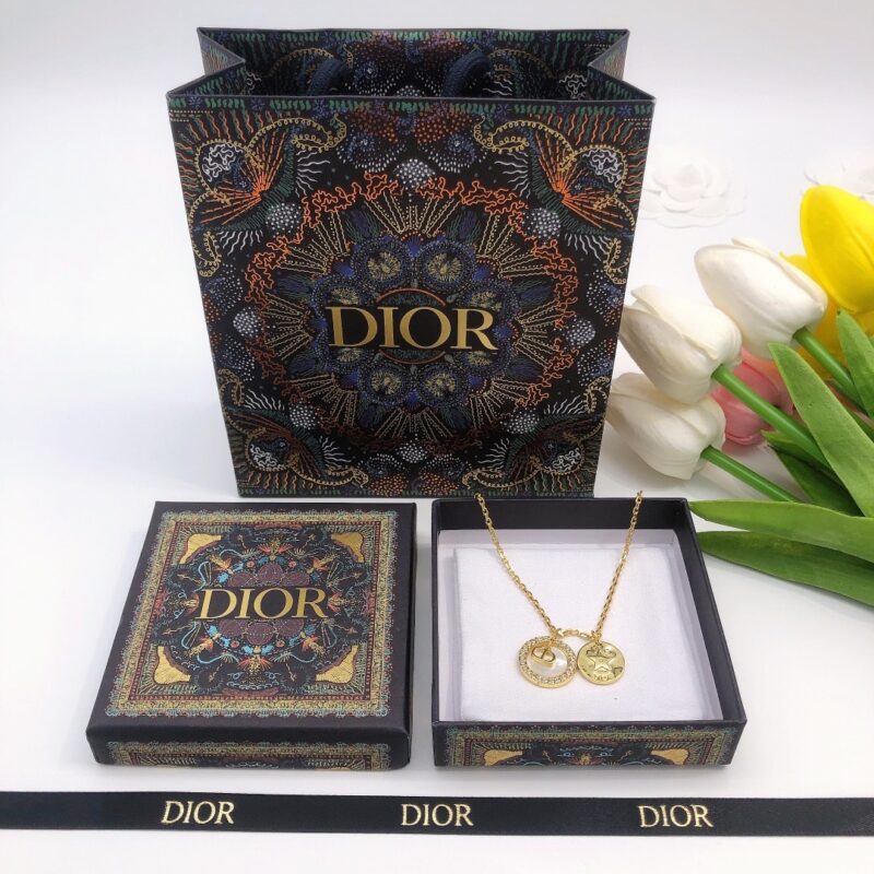 Alternative view of DIOR GOLD NECKLACE