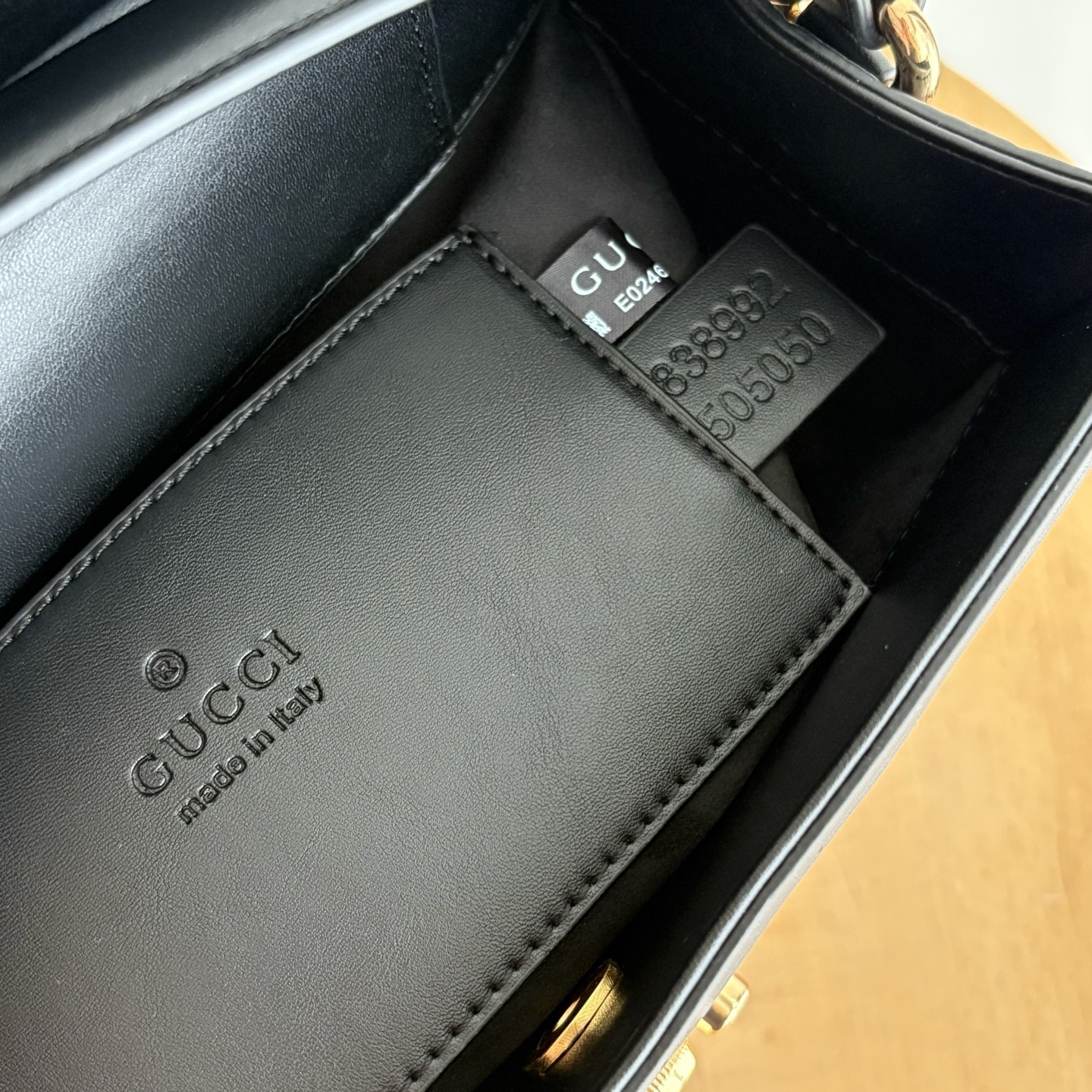 Gucci Padlock Medium Top Handle Bag Black 25Cm 838992 Aafdv 1000 - Image 9