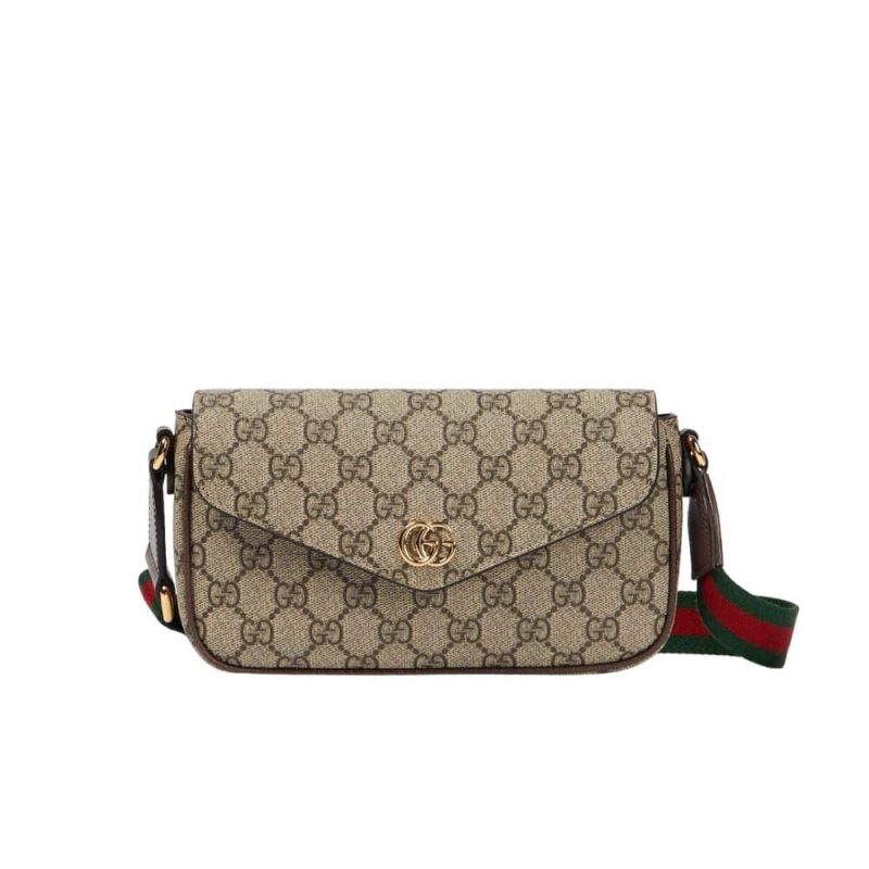 Gucci Ophidia Mini Bag Brown 22Cm