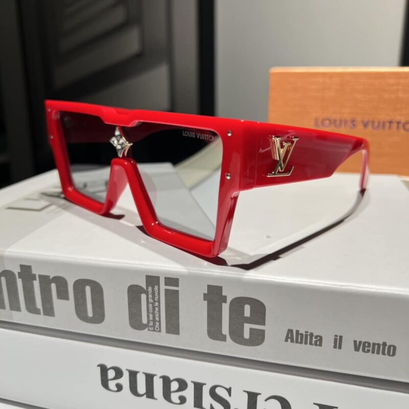 Alternative view of Louis Vuitton Cyclone Sunglasses Red