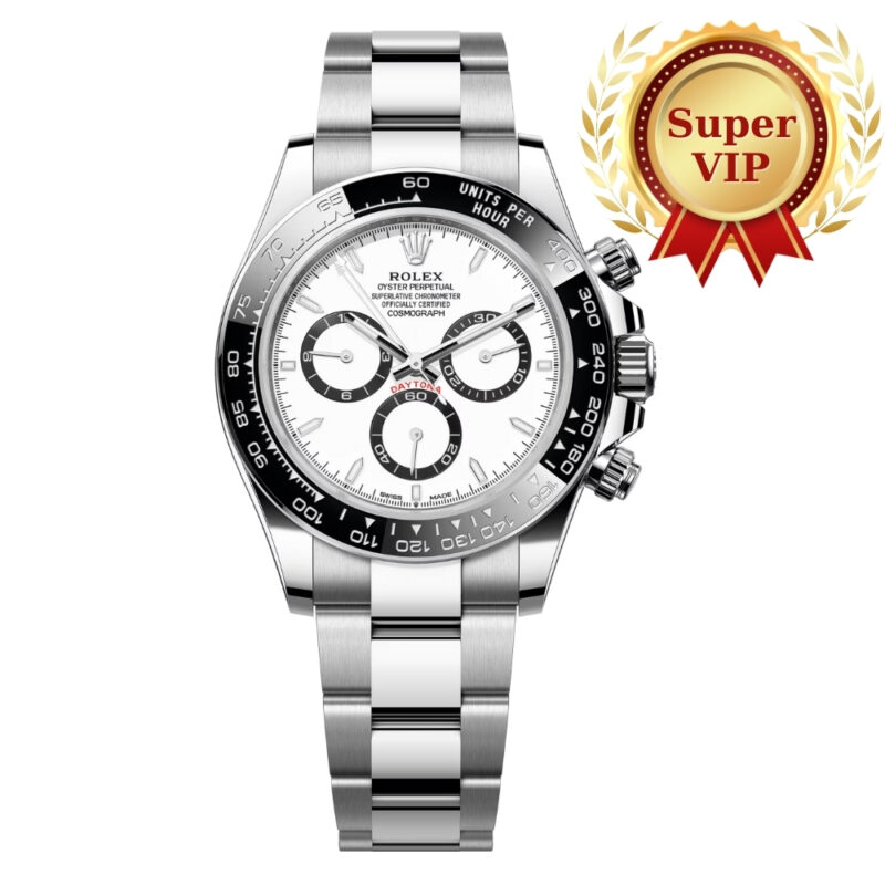 [Super Vip 1:1] Rolex Cosmograph Daytona Silver White 40Mm 126500Ln 0001