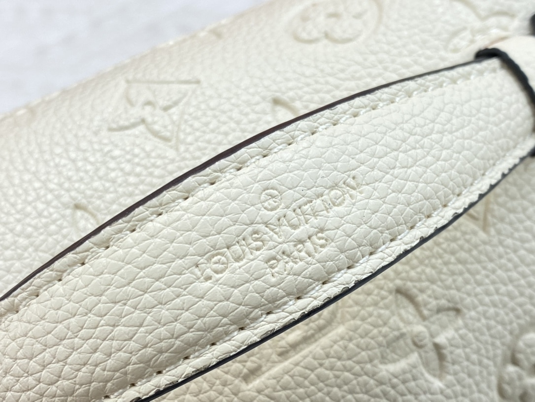 Louis Vuitton Monogram Empreinte Bumbag Creme 37Cm M44836 - Image 8