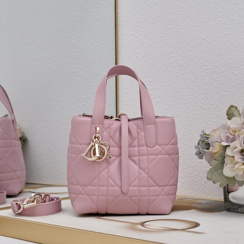 Alternative view of Dior Small Dior Toujours Vertical Tote Bag Pink 18Cm M2835OSNW M29N