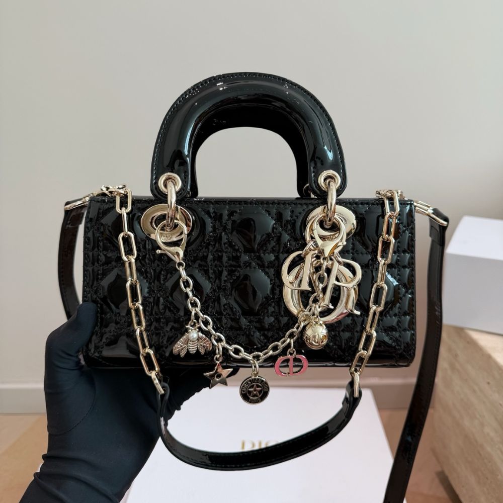 Dior Joy Gold Charm Edition Black 22Cm - Image 2