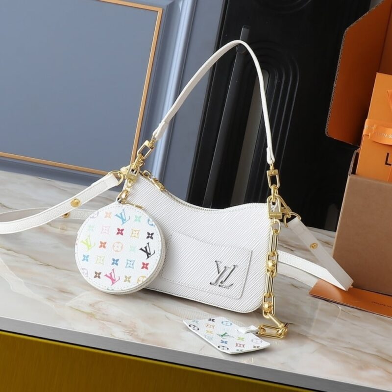 Alternative view of Summer Set:  Louis Vuitton X Murakami Marellini Bag White And Monogram Multicolor White