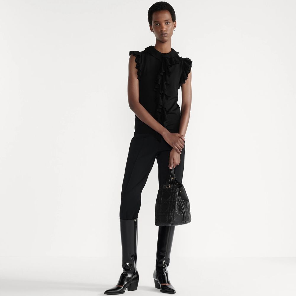 Dior Medium D Motion Bag Black 23Cm M2852ONWP M900 - Image 12