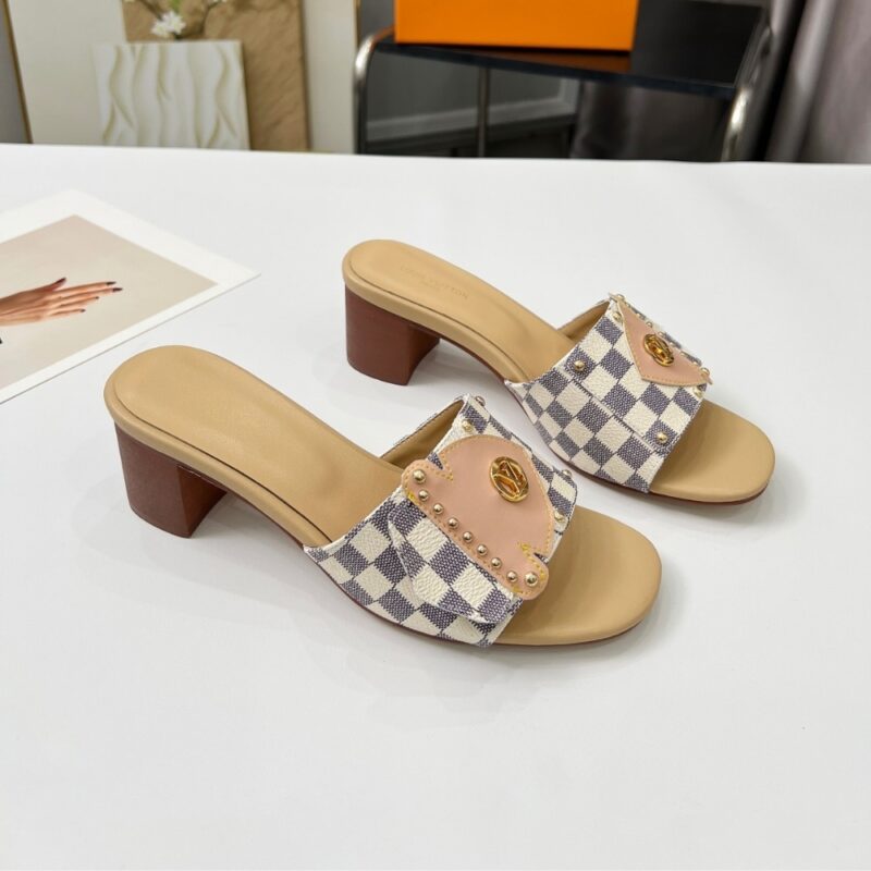 Alternative view of Louis Vuitton Lv Frame Mules Azur 1Ahmfm