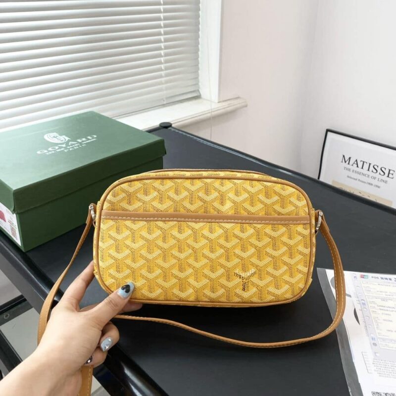 Alternative view of GOYARD CAP VERT BAG YELLOW 23CM