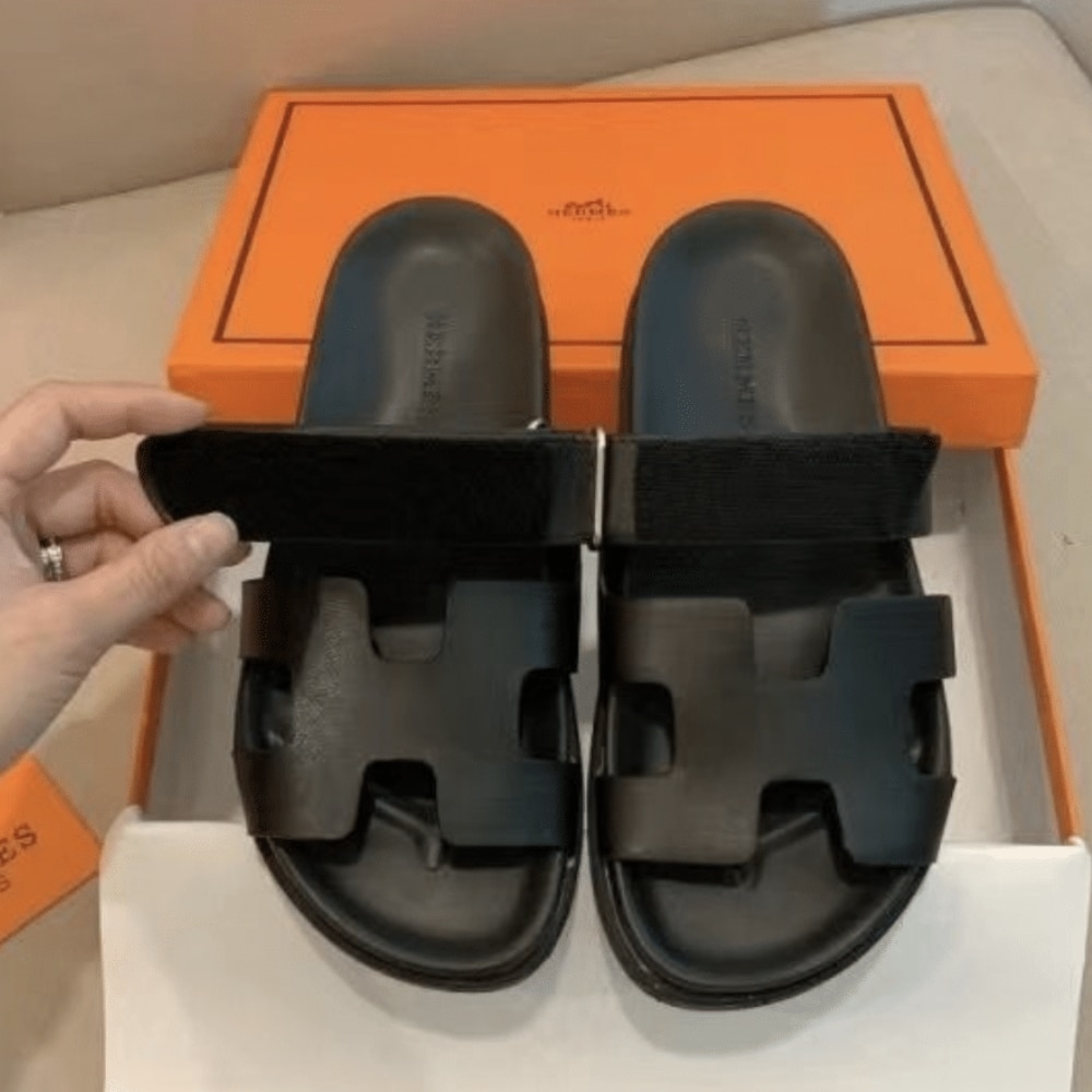 Iconic Set: Hermès Birkin B25 Togo And Chypre Sandal - Image 9