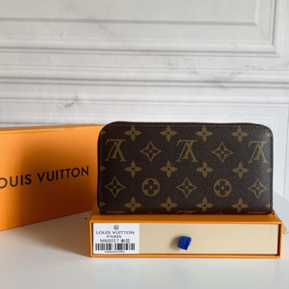Iconic Set: Louis Vuitton Again Monogram And Monogram Zippy Long Wallet - Image 8