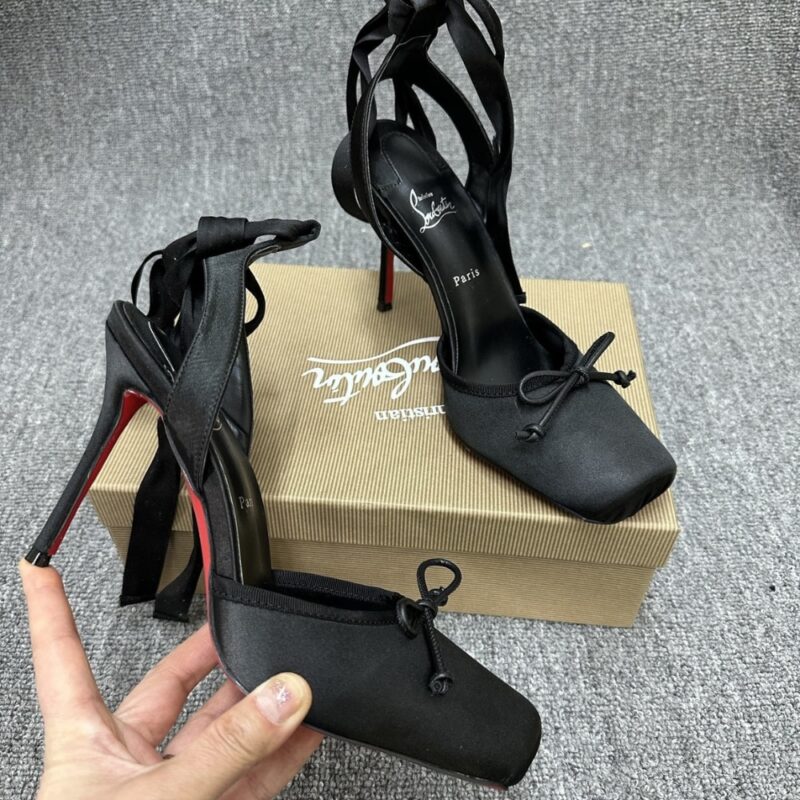 Alternative view of Christian Louboutin Cassia Lace Up Black 1250498B439