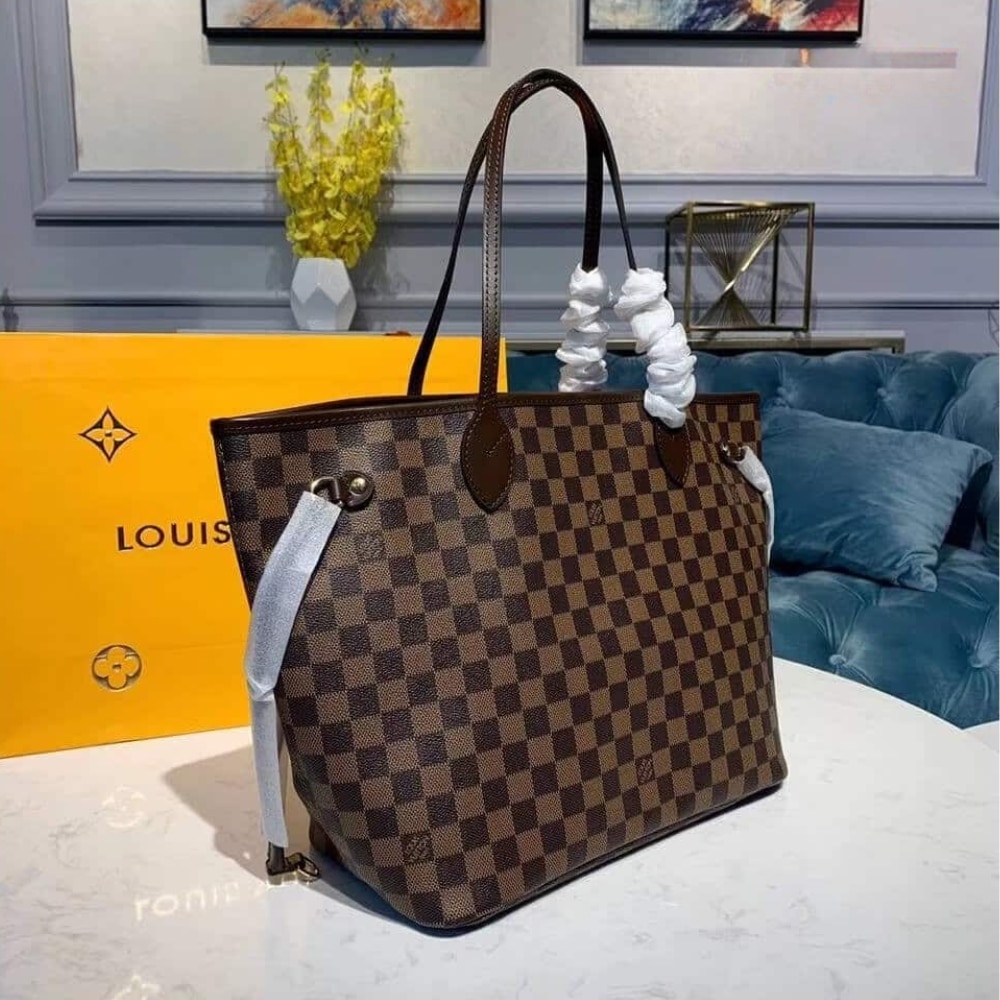 Louis Vuitton Neverfull MM Damier Ebene 31Cm N41358 - Image 3